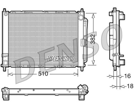 Módulo de refrigeración DRM23102 Denso