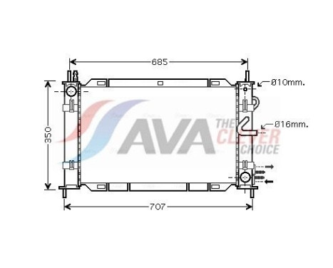 Módulo de refrigeración FDM388 Ava Quality Cooling