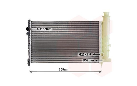 RADIADOR 1.6 Automático +/sin AIRE ACONDICIONADO 09002011 International Radiators, Imagen 2