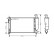 RADIADOR 1100 1300 - COCHE con AIRE ACONDICIONADO 09002116 International Radiators Plus, Miniatura 2