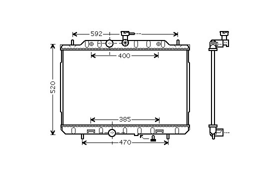 RADIADOR 13002291 International Radiators