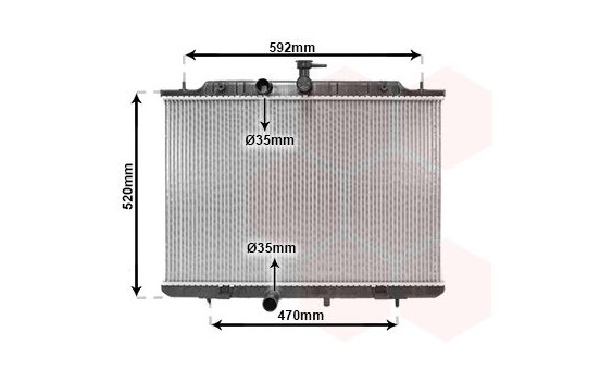 RADIADOR 13002291 International Radiators, Imagen 2
