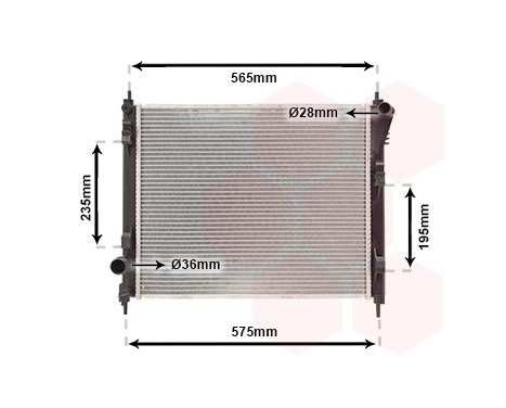 Radiador 13012711 International Radiators