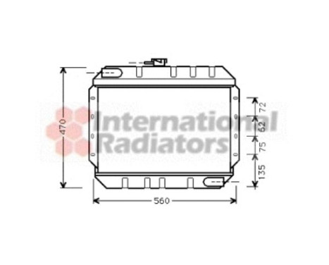 RADIADOR 18002065 International Radiators