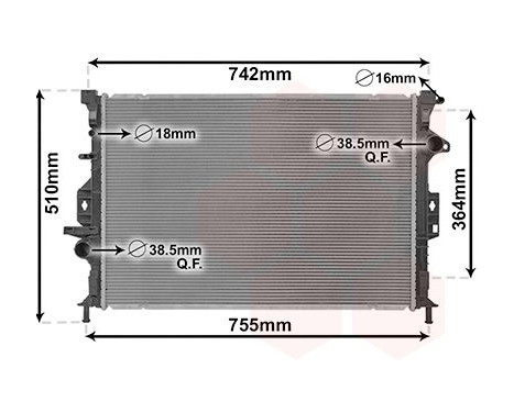 RADIADOR 18012709 International Radiators
