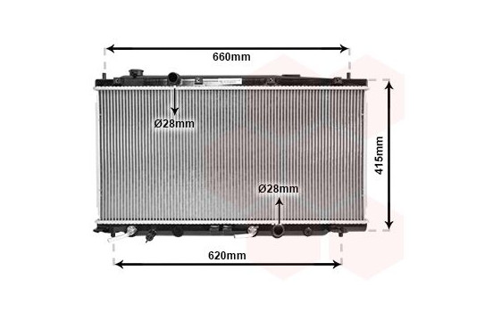 Radiador 25002253 International Radiators, Imagen 2