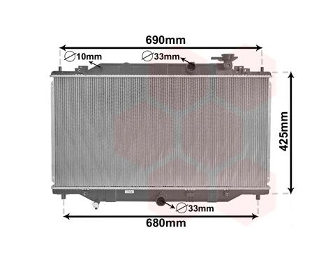 Radiador 27002269 International Radiators