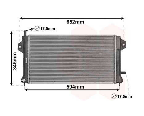 Radiador 32012701 International Radiators