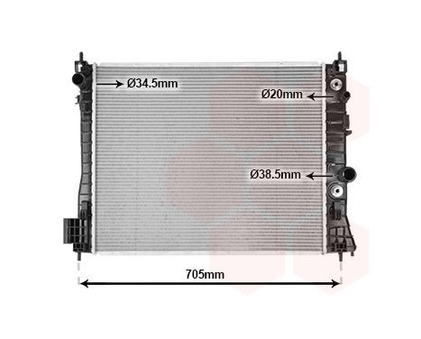 Radiador 37002655 International Radiators