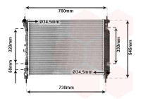 Radiador 37012706 International Radiators