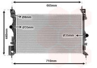 radiador 37012715 International Radiators