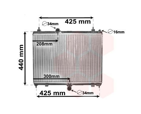 Radiador 40002358 International Radiators