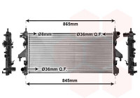 Radiador 40012305 International Radiators
