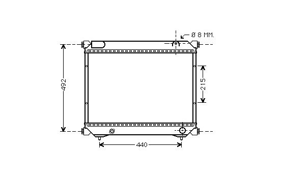 RADIADOR 52002065 International Radiators