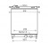 Radiador 58002325 International Radiators Plus