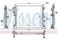 Radiador 606568 Nissens