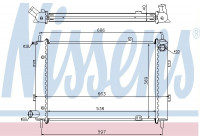 Radiador 62359A Nissens