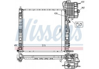 Radiador 62559A Nissens