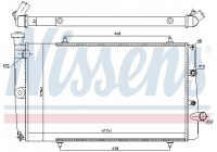 Radiador 634811 Nissens