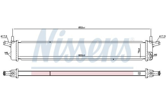 Radiador 646918 Nissens