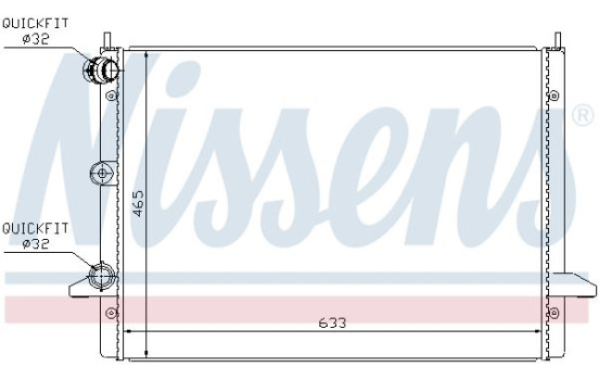 Radiador 67303 Nissens, Imagen 6