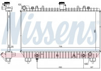 Radiador 69097 Nissens