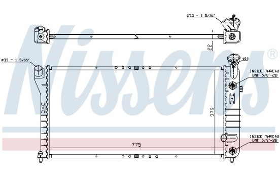 Radiador 69215 Nissens, Imagen 2