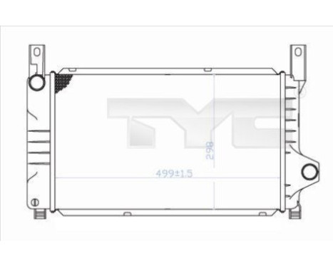 radiador 710-0028 TYC