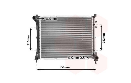 Radiador 73002098 International Radiators, Imagen 2