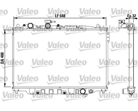Radiador 732538 Valeo