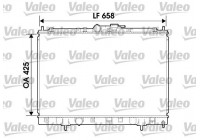 Radiador 734198 Valeo