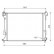 Radiador 82002302 International Radiators