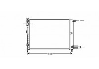 RADIADOR 9/92+ DIÉSEL 1.4 09002070 International Radiators