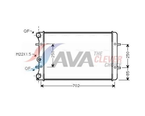 Radiador AI2155 Ava Quality Cooling