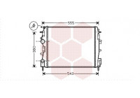RADIADOR ARD 43002399X Van Wezel