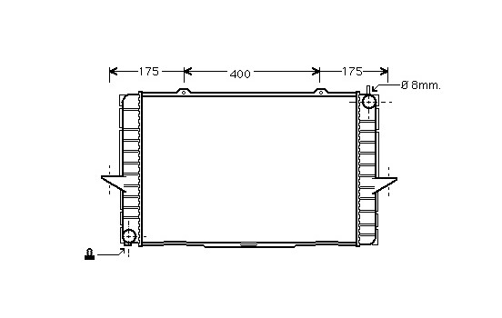 RADIADOR C/S/V70 NT-DIES 99-05 59002148 International Radiators