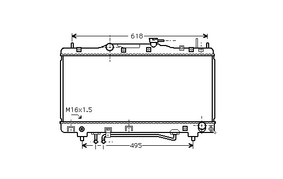 RADIADOR CARINA3 20i AT 97- 53002352 International Radiators