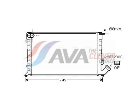 Radiador CN2211 Ava Quality Cooling