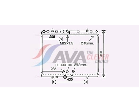 Radiador CN2312 Ava Quality Cooling