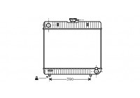RADIADOR -COCHE -250 A 30002042 International Radiators