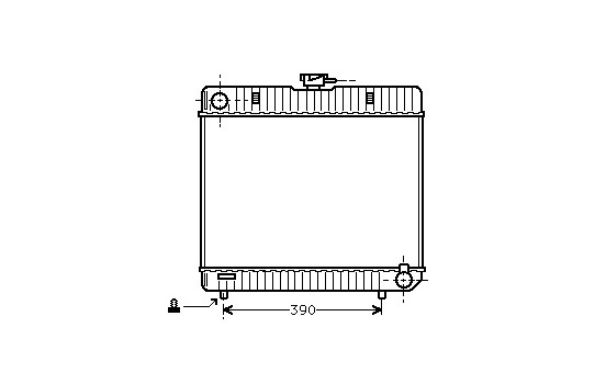 RADIADOR -COCHE -250 A 30002042 International Radiators
