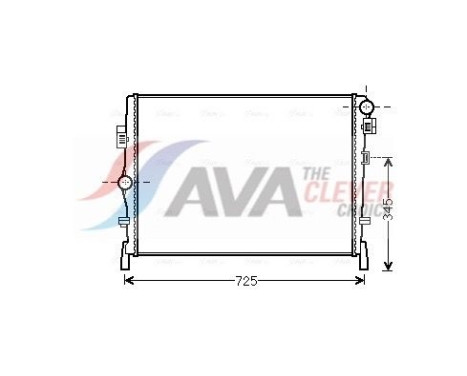 Radiador CR2105 Ava Quality Cooling