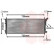 Radiador de gasolina 1.0/1.2 con aire acondicionado 37002263 International Radiators, Miniatura 2
