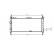Radiador de gasolina 1.2 / 1.4 / 1.6 MT con aire acondicionado 37002203 International Radiators Plus, Miniatura 2