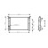 Radiador de gasolina 1.2 / 1.4 - Coche sin aire acondicionado 17002224 International Radiators