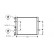 Radiador de gasolina 1.4 / 1.6 8V MT sin aire acondicionado 58002152 International Radiators Plus, Miniatura 2