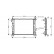 Radiador de gasolina 1.4 MT sin aire acondicionado 18002263 International Radiators