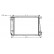 Radiador de gasolina 530 MT sin aire acondicionado -91 06002104 International Radiators