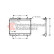 Radiador de gasolina de 1.1/1.4 MT '03 con aire acondicionado 40002244 International Radiators, Miniatura 2