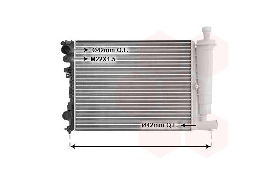 Radiador de gasolina no apto para turbo -Coche sin aire acondicionado 09002077 International Radiators, Imagen 2